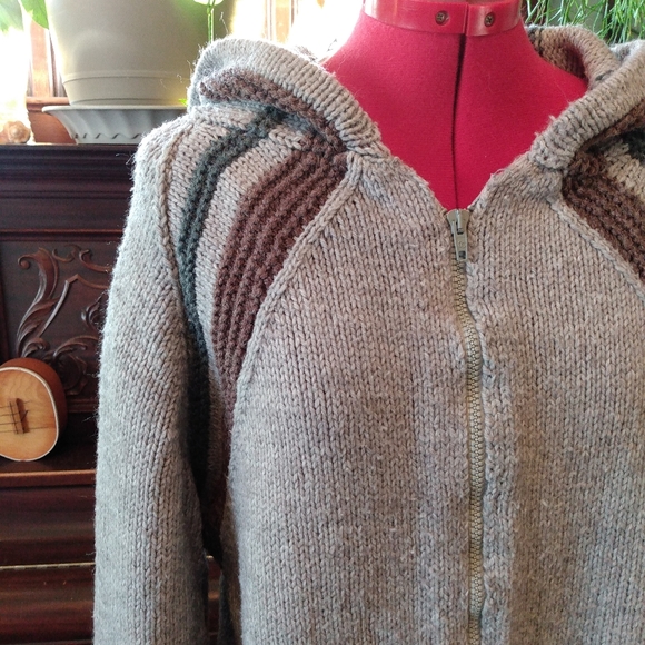 Big Comfy Cozy Zip Up Sweater Hoodie Jacket - Picture 2 of 8